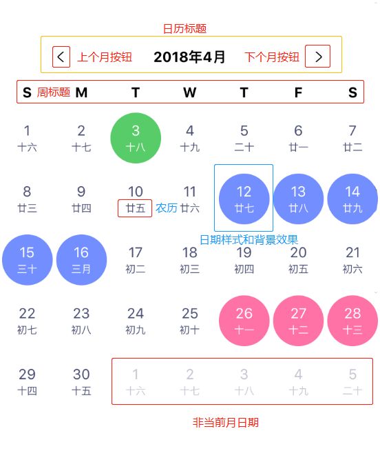 微信小程序 日歷 源碼_微信最好的日歷小程序_小程序日歷組件源碼