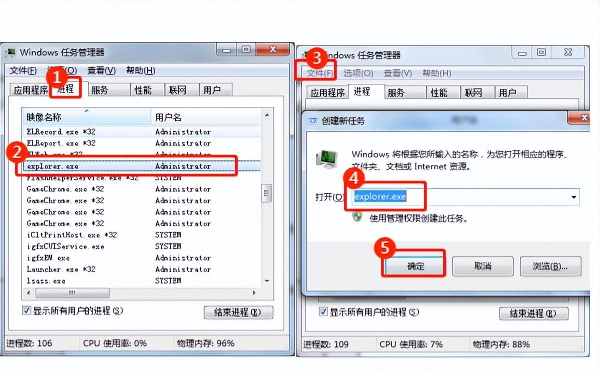 電腦開機后只有背景無桌面怎么辦？如何恢復？