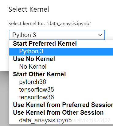 jupyter kernel